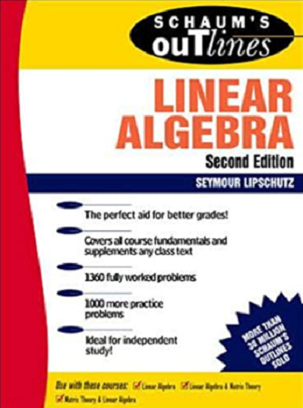 theory and problems of linear algebra by seymour lipchitz