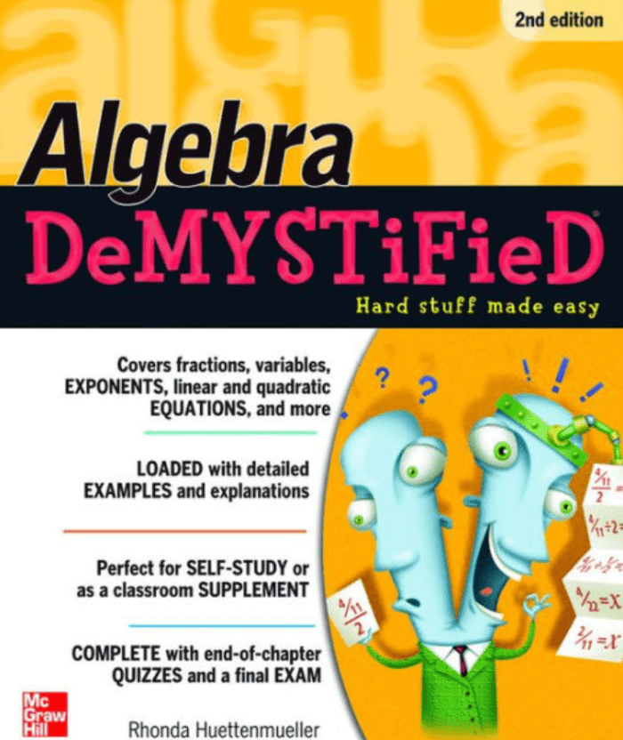 algebra demystified