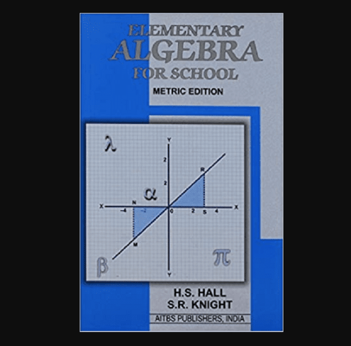elementary algebra for school