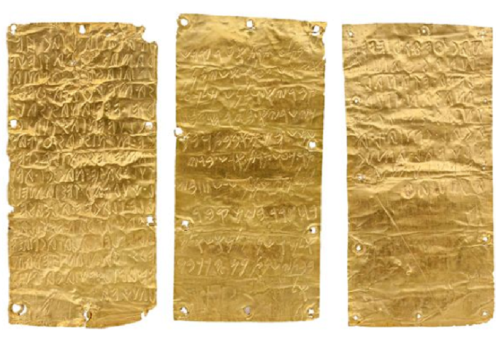 pyrgi gold tablets