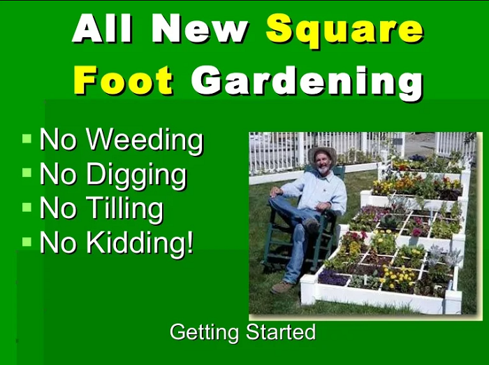 all new square foot gardening