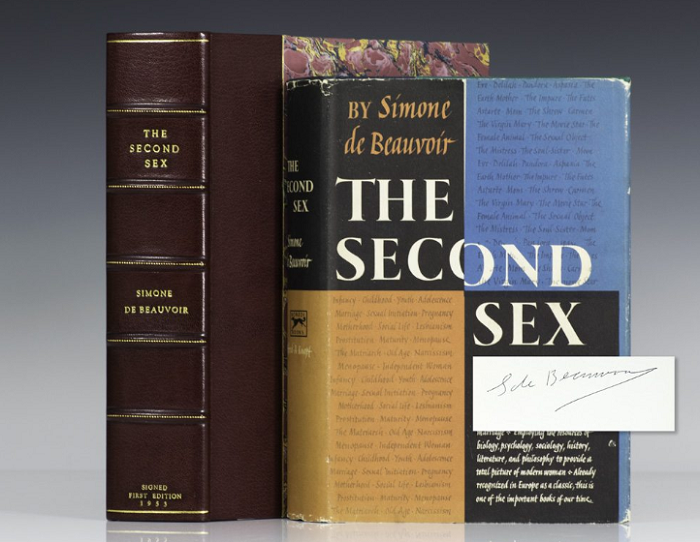 the second sex by simone de beauvoir