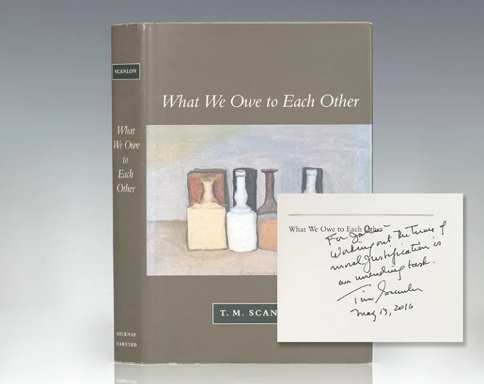 what do we owe each other by t.m. scanlon