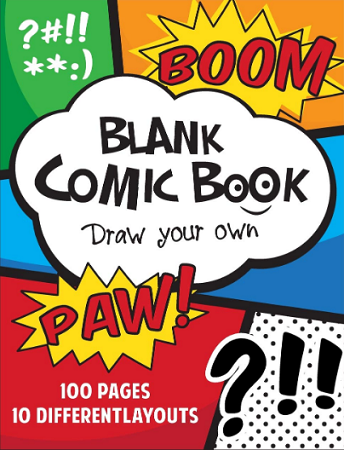 blank comic book draw your own