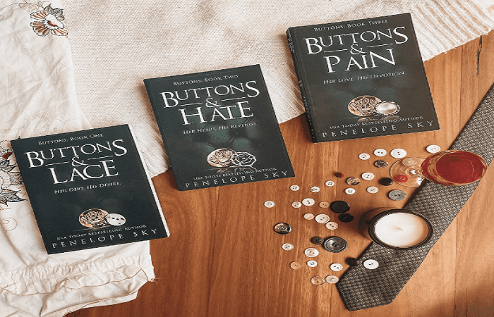 buttons and lace by penelope sky